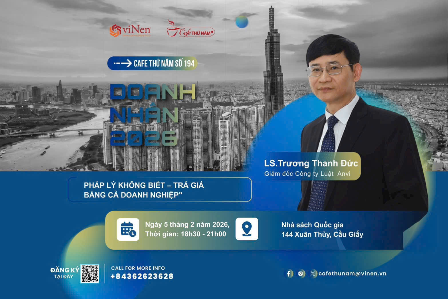 Café Thứ 5 – Số 194: không gian tri thức ấm cúng, kết nối và phụng sự