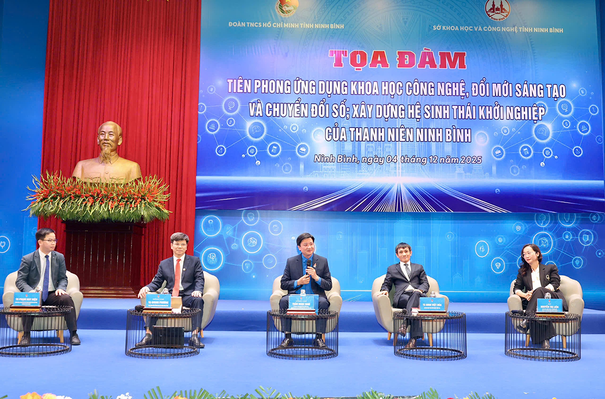 Sắp diễn ra Tọa đàm khoa học thúc đẩy khởi nghiệp đổi mới sáng tạo cho thanh niên tỉnh Nam Định (nay là Ninh Bình)