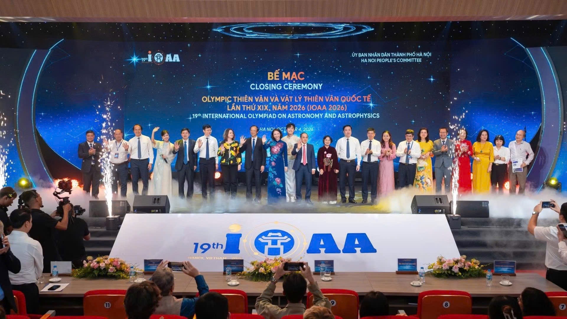 Bế mạc IOAA 2026: Bệ phóng thúc đẩy phong trào STEM và đổi mới sáng tạo cho thế hệ trẻ